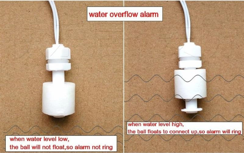 Capteur niveau eau etanche zp4510 detecteur debordement flotteur detection liquide citerne reservoir ECLATS DESTOCKAGE