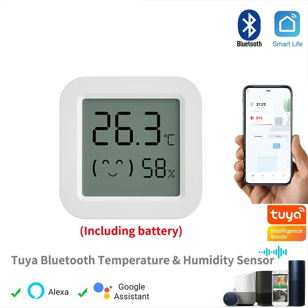 capteur wifi température et d'humidité affichage numérique LCD Bluetooth hygromètre appli smart life ECLATS DESTOCKAGE