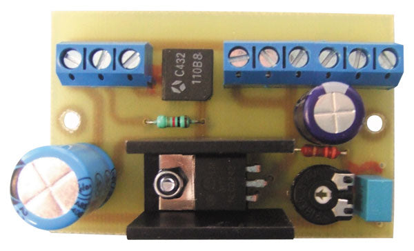 Carte alimentation stabilisee reglable 1.2v à 37v 1.5a max tension maxi d entree 30vac/40vdc - ECLATS DESTOCKAGE