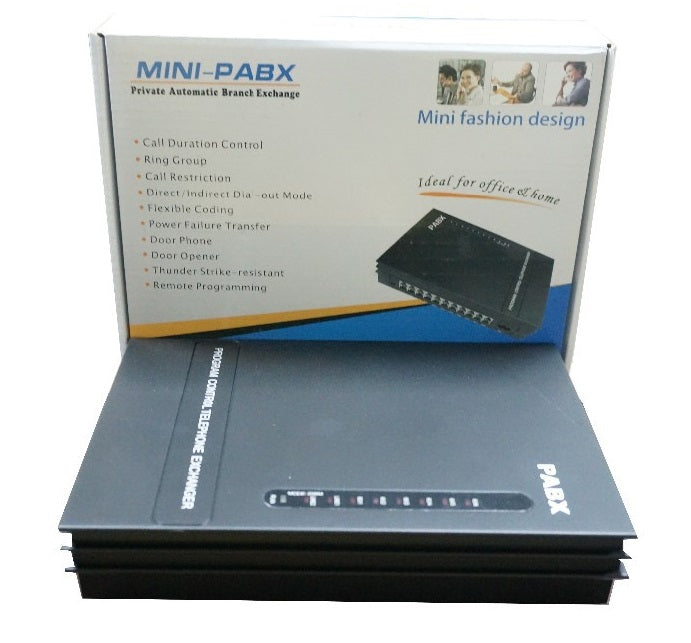 Central telephonique 2 lignes 6 postes pabx md-206 autocommutateur téléphone pabx standard téléphone - ECLATS DESTOCKAGE