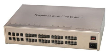 Central telephonique analogique 8 lignes 32 postes autocommutateur téléphone pabx standard autocom - ECLATS DESTOCKAGE