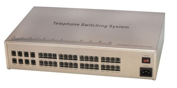 Central telephonique pabx analogique téléphone 8 lignes 32 postes autocommutateur - ECLATS DESTOCKAGE