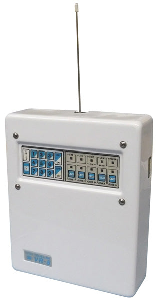 Centrale boitier métal 6 zones reconditionnee 433mhz pour alarme sans fil vr5w, ir32 alarme antivol ECLATS DESTOCKAGE