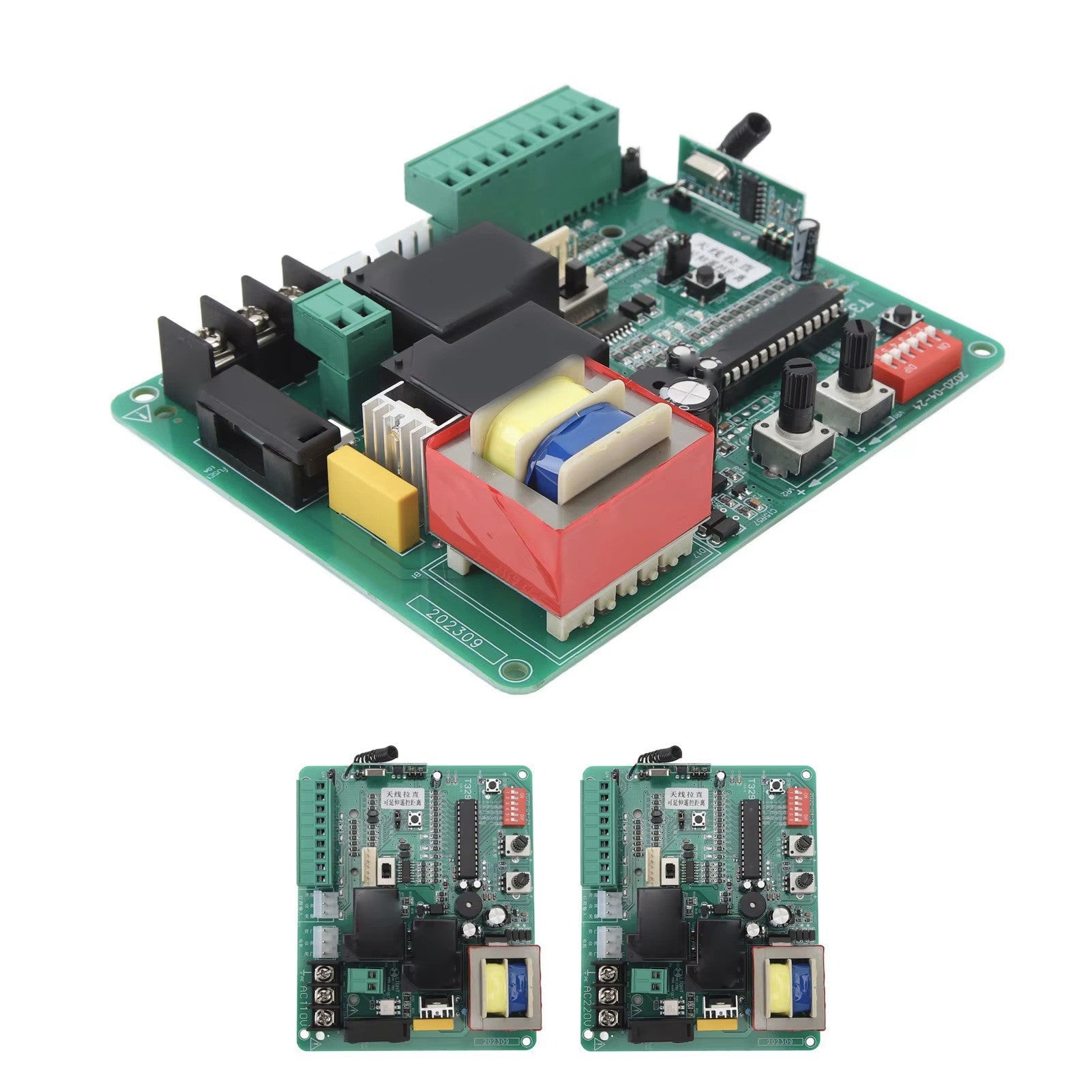 Centrale motorisation portail coulissant universel 220V + recepteur radio 433mhz pour automatisme ECLATS DESTOCKAGE