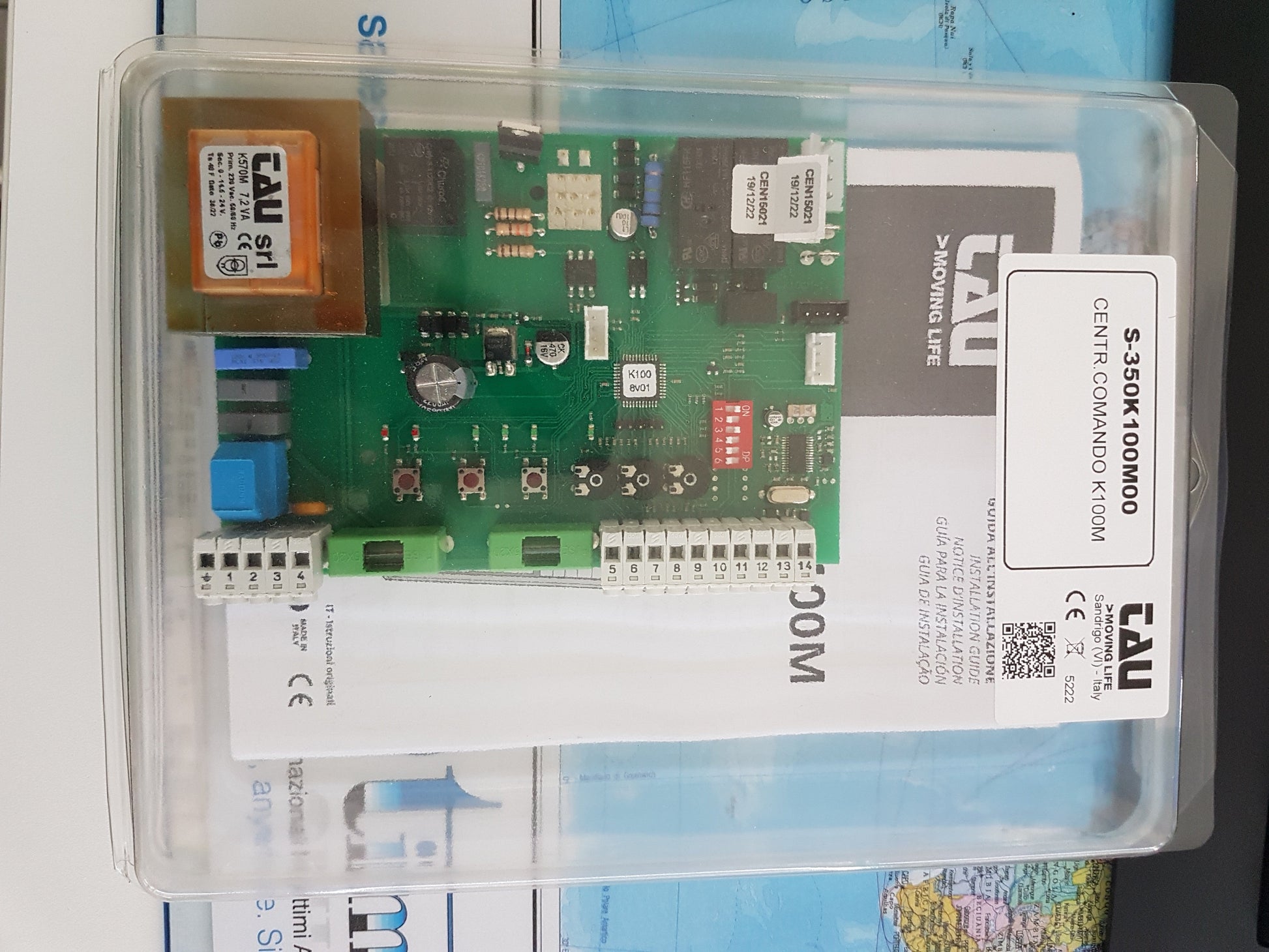 Centrale tau k100m 220v S-350K100M00 logique de commande pour motorisation portail coulissant ECLATS DESTOCKAGE