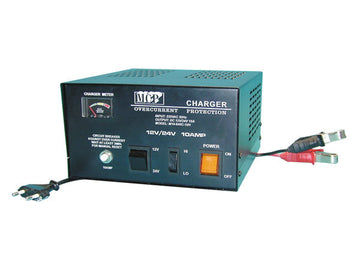 Chargeur auto 220v 12v 13.8v 24v 27.6v 10a batterie accu 12vcc/24vcc voiture 220vca accumulateur ECLATS DESTOCKAGE