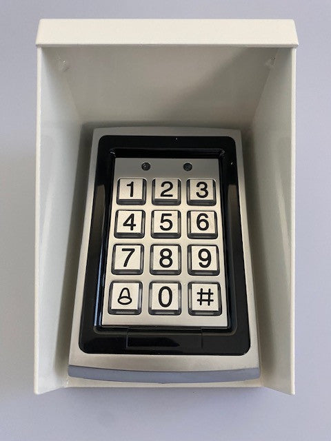 Clavier alarme ouverture portail barriere lecteur carte em 125khz sac-101 controle acces autonome 12v metal etanche sac-101 ECLATS DESTOCKAGE