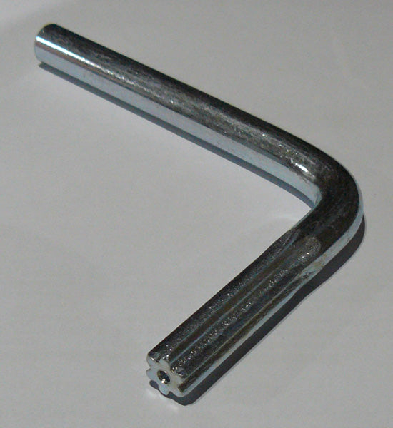 Cle deverrouillage moteur a encastrer e4000b bloquage portail 7 ergots de l etoile Diamètre 13.7mm - ECLATS DESTOCKAGE
