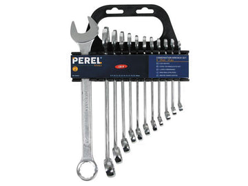 Cles mixtes 8  24mm  jeu de 12 pcs perel 1430 r12 - ECLATS DESTOCKAGE