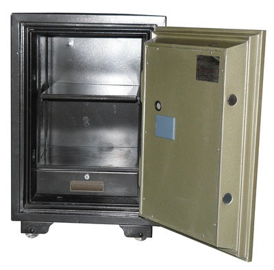Coffre fort ignifuge anti feu clef serrure haute sécurité code metal armoire metallique - ECLATS DESTOCKAGE