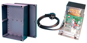 Coffret etanche alimentation 240v cameras 24v 5a chargeur batterie 220v 27.6v 120w accu - ECLATS DESTOCKAGE