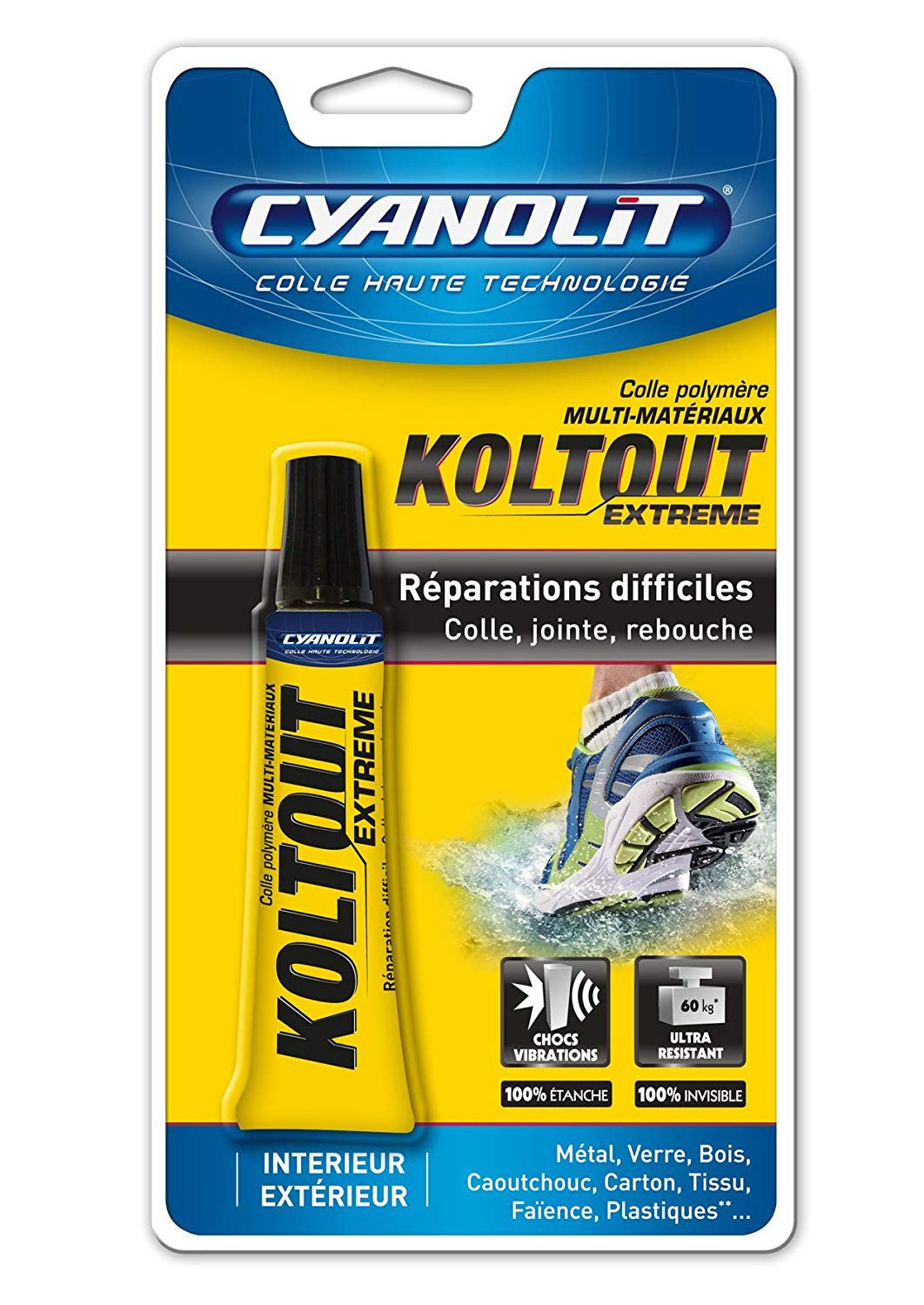 Colle 20 ml multi materiaux sans solvant tres resistante qukoltout ECLATS DESTOCKAGE
