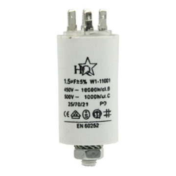 Condensateur 1.5mf standard permanent 1.5µf 1.5uf 450v 5% de démarrage moteur - ECLATS DESTOCKAGE