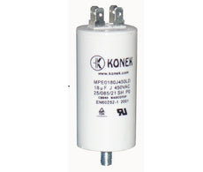 Condensateur 18mf 18 mf micro farad cbb60 450v 50/60 hz w1-11018 condo demarrage moteur cosse am