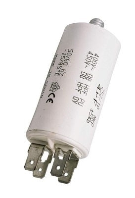 Condensateur 35 mf uf micro farad demarrage 450v 50/60 hz condo moteur cosse am ECLATS DESTOCKAGE
