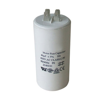 Condensateur 40µf 40 mf uf micro farad marche démarrage de moteur cosses micro farad - ECLATS DESTOCKAGE