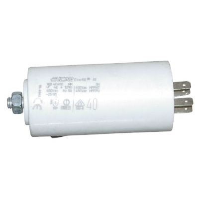 Condensateur 45µf 45 micro farad 450v 50/60 hz condo demarrage moteur cosse am - ECLATS DESTOCKAGE
