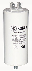 Condensateur 45µf 450v 50/60 hz 45 mf uf µf micro farad demarrage moteur cosse am ECLATS DESTOCKAGE
