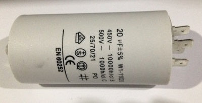 Condensateur 450v 20 uf mf 50 60 hz demarrage moteur TF59 - 9210012F7 (THOMSON) - ECLATS DESTOCKAGE