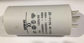 Condensateur 450v 20 uf mf 50 60 hz demarrage moteur TF59 - 9210012F7 (THOMSON) - ECLATS DESTOCKAGE