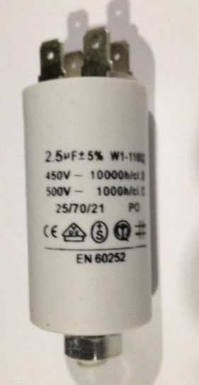 Condensateur 450v 2mf 2 mf uf micro farad 60028463 5468400 550H60 550H60/1 BRANDT  SLC848D/EF SLC848D/EF VEDETTE ECLATS DESTOCKAGE