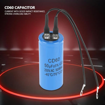 Condensateur 50uf 50mf 250V 50 60hertz cd60 moteur électromécanique de Grue CBB60 ECLATS DESTOCKAGE