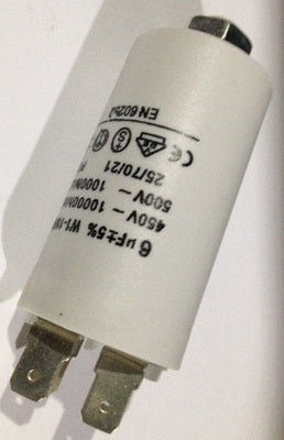 Condensateur 6µf micro farad 450v lave vaisselle fagor lvd-23 6mf 6 µf uf micro farad - ECLATS DESTOCKAGE