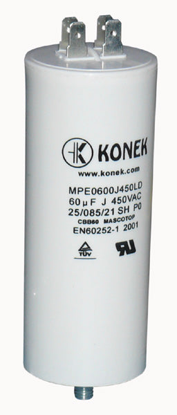 Condensateur 60mf 60 mf micro farad 450v cbb60 condo demarrage moteur cosse am - ECLATS DESTOCKAGE