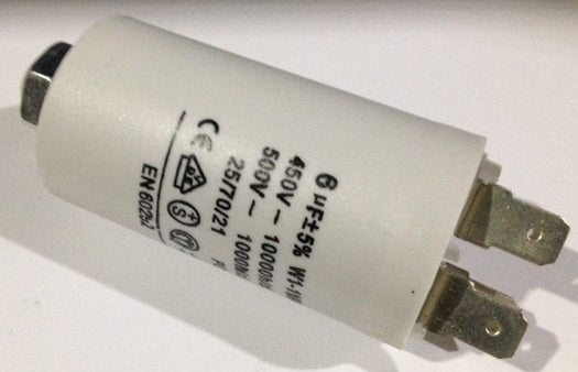 Condensateur 6mf 450v lave vaisselle fagor 1vf-453in bauknecht gsf3140ws - ECLATS DESTOCKAGE
