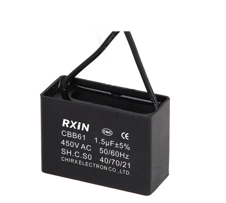 Condensateur cbb61 1.5uf 450v 1.5mf 1.5 mf uf micro farad 50/60hz condo demarrage moteur ECLATS DESTOCKAGE