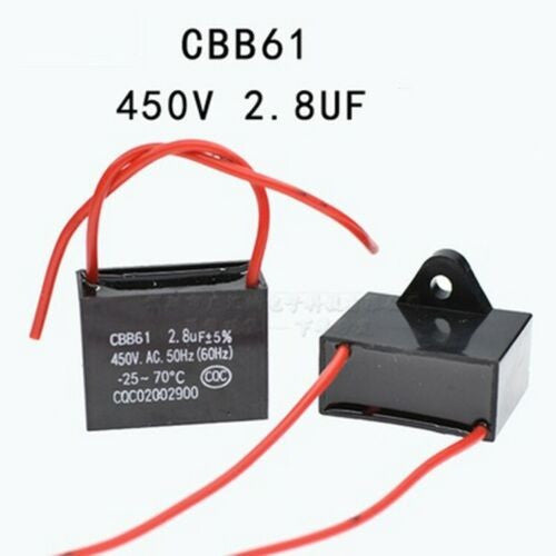Condensateur cbb61 2.8uf 450v 2.8mf 2.8 mf uf micro farad 50/60hz condo demarrage moteur ECLATS DESTOCKAGE