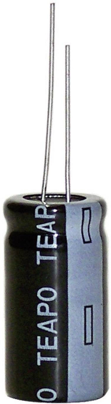 Condensateur chimique électrolytique 100 uf mf 25v radial ECLATS DESTOCKAGE