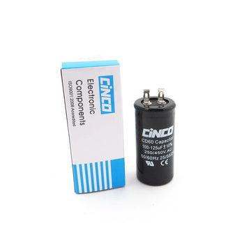 Condensateur de démarrage électrique cd60 100uF 125uF 100mF 125mF 250v 450v AC ECLATS DESTOCKAGE