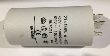 Condensateur de démarrage moteur mk 20 µf 450 v/ac 20µf uf mf LF60E - 9210002I3 (THOMSON) - ECLATS DESTOCKAGE