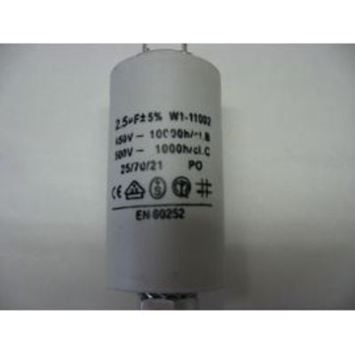 Condensateur de démarrage moteur mk 2.5 µf uf micro farad 450 v/ac 2.5uf 2.5mf 400v 450v 500v - ECLATS DESTOCKAGE