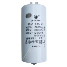 Condensateur de démarrage moteur mk 80 µf 450 v/ac 400v 450v 500v - ECLATS DESTOCKAGE