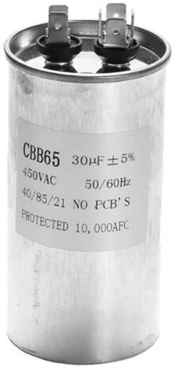 Condensateur Demarrage CBB65 30UF moteur Compresseur Climatiseur 450v refrigerateur lave-linge ECLATS DESTOCKAGE