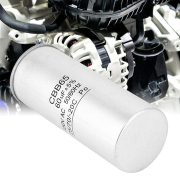 Condensateur Demarrage CBB65 60UF moteur Compresseur Climatiseur 450v refrigerateur lave-linge ventilateur ECLATS DESTOCKAGE