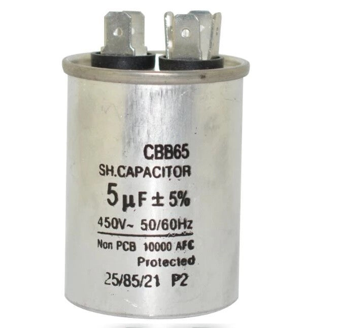 Condensateur Demarrage CBB65 5UF moteur Compresseur Climatiseur 450v refrigerateur lave-linge ECLATS DESTOCKAGE