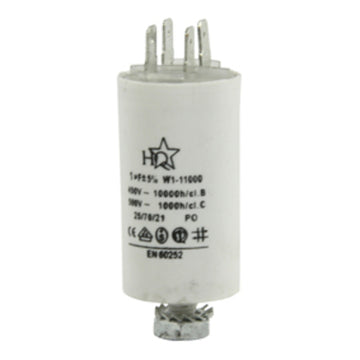 Condensateur demarrage moteur 1µf 1 mf µf micro farad 450v 50/60 hz condo cosse faston - ECLATS DESTOCKAGE