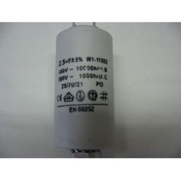 Condensateur demarrage moteur 2.5mf 2,5 mf micro farad 450v lave vaisselle whirlpool adp467dwx - ECLATS DESTOCKAGE