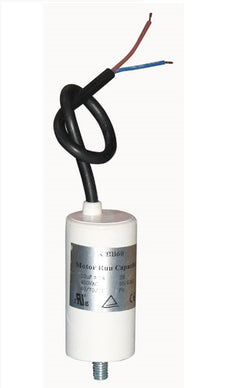 Condensateur electrique condo a fil 12mf 12 mf micro farad cbb60 450v cable demarrage moteur