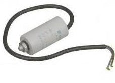 Condensateur electrol avec fil 6µf 400v 450v 500v pour lave linge 6uf 6 µf uf micro farad - ECLATS DESTOCKAGE