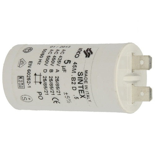 Condensateur moteur 500v 5mf micro farad 400v 450v - ECLATS DESTOCKAGE
