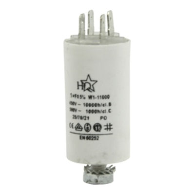 Condensateur permanent 1µf 1 mf µf micro farad 450v demarrage moteur 50/60 hz condo cosse faston - ECLATS DESTOCKAGE