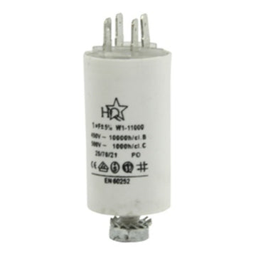 Condensateur permanent 1 mf µf micro farad 450v demarrage moteur 50/60 hz - ECLATS DESTOCKAGE