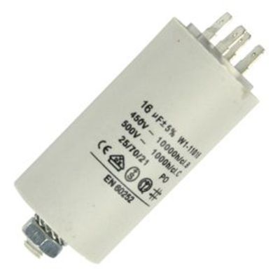 Condensateur permanent 16 µf uf mf micro farad pour lave linge siemens lg smeg miele beko haier gias - ECLATS DESTOCKAGE