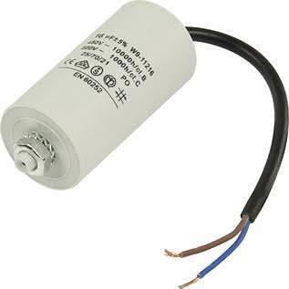 Condensateur permanent 16uf a fils cbb60 demarrage moteur condo fil 16 mf micro farad 450v cable - ECLATS DESTOCKAGE