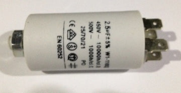 Condensateur pompe 2mf 450v chaffoteaux 60028463 2µf 2 mf µf ufmicro farad 450v cosse faston - ECLATS DESTOCKAGE