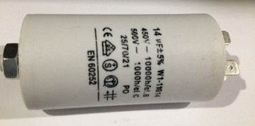Condensateur pompe de piscine 14µf 14 mf µf micro farad 450v à condo a double cosses - ECLATS DESTOCKAGE